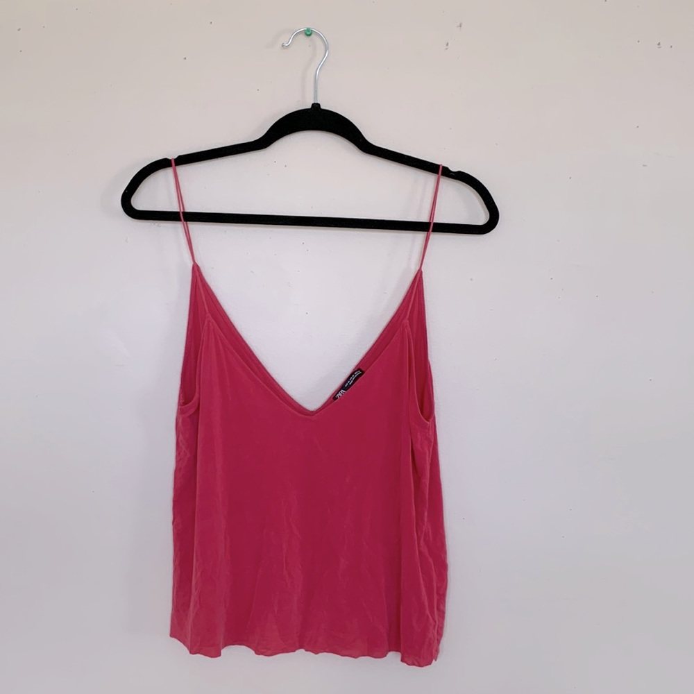 Zara spaghetti strap top